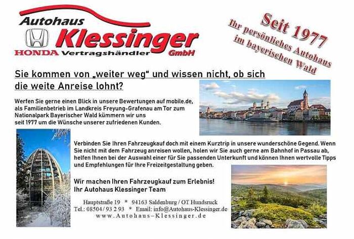 Honda ZR-V Sport mit Tote-Winkel-A.